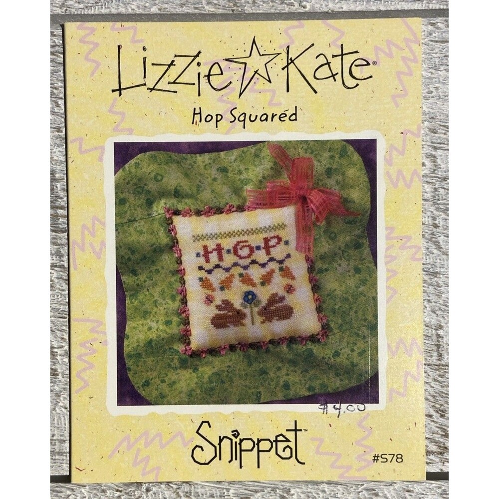 Cross Stitch Chart - Lizzie Kate - Snip It - Hop Squared